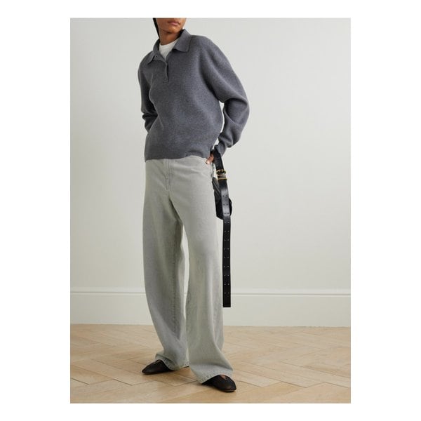 로헤 하이라이즈 와이드 진 라이트 그레이 46376663162883681