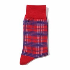 tartan check socks _CALAX24212REX