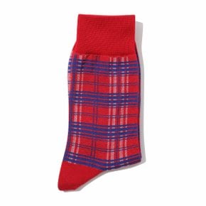 tartan check socks _CALAX24212REX