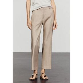 Massimo Dutti 마시모 두띠 스트레이트 레그 바지 - 베이지 7769900