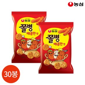 농심 쫄병 매콤한맛 82g x 30봉