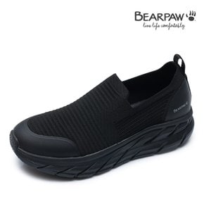 베어파우(BEARPAW) 여성 GRACELYN  경량 슬립온 블랙 K2817001QA-W