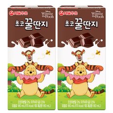 서울우유 초코 꿀단지 멸균우유팩 180ml x 48개 [총2박스] (무료배송)