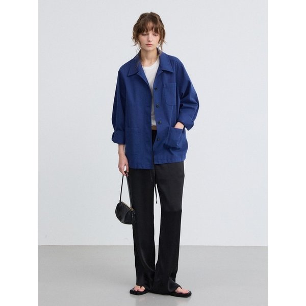 SOFT WORK JACKET - BLUE