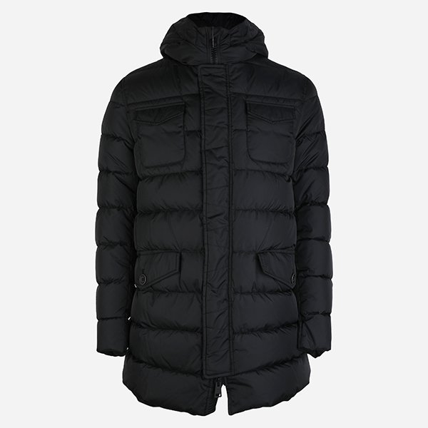 [시흥점] 5F PI0191U 12004Z 9389 남성 멀티 포켓 후드 패딩 자켓 블랙