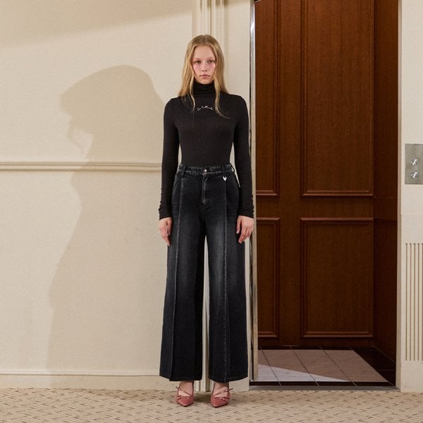 [시흥점] 여성 와이드 턱 속기모팬츠(ER4ODP52)