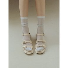 ljh054-7 cutout heart belt sandal _ 3colors