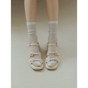 ljh054-7 cutout heart belt sandal _ 3colors