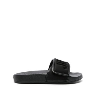 지미추 Flat Sandals FITZ/FPFPBLACK/BLACK Black