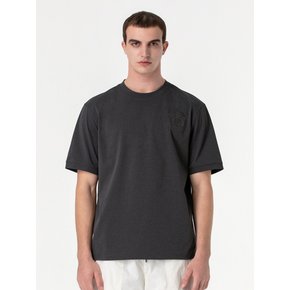 FC AIR DRY EMBLEM TEE-CHARCOAL