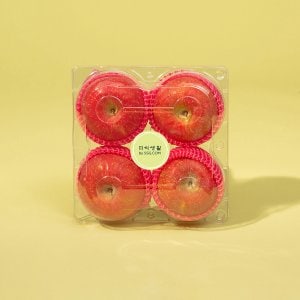 미식생활 SSG 당도선별 고당도 사과 1.2kg (4입팩)