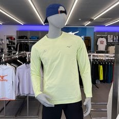 [여주점] 32YA350037 남여공용 런닝 기능성 긴팔티셔츠 RUNNING LONG SLEEVE 라임