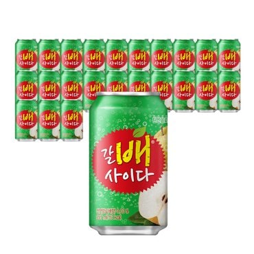  [코카콜라직영 H]  갈배사이다 355ml 24CAN