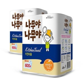 나무야 나무야 키친타올 150매 4롤 2팩