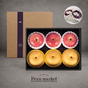 [9/22 오후 12시 결제 건까지 명절 전 배송] 프리미엄 사과 배 6과 과일선물세트