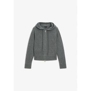 4992816 Massimo Dutti WITH HOOD - Cardigan grey