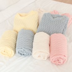 어니언 겨울 무지 수면잠옷 홈웨어 파자마 투피스 4colors