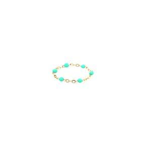 14K Vivid Dot Chain Ring_Mint