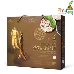 [명절후출고]건강밀선물세트 2호 600g (인삼건강밀300g+홍삼건강밀300g)