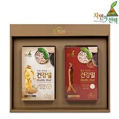 건강밀선물세트 2호 600g (인삼건강밀300g+홍삼건강밀300g)