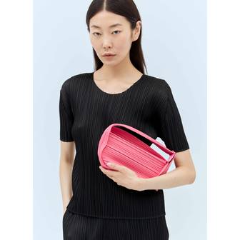 이세이미야케 [해외배송] 24 S/S 이세이 미야케 PLEATS 하프문 핸드백 PP47AG521 23 B0111212140