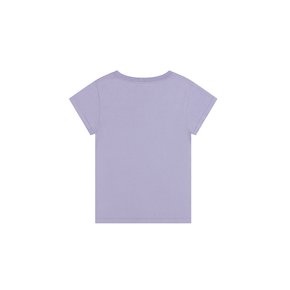 PARIS CAP SLEEVE T-SHIRT VIOLET