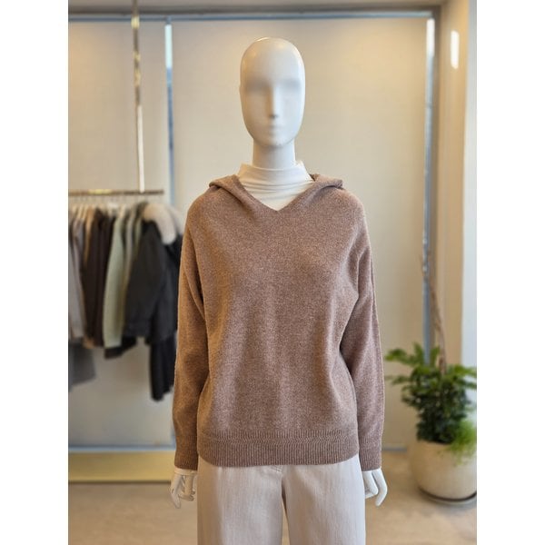 [여주점] [더 아이잗] 여성 울 후드넥 풀오버 니트 (IRBA1PO081)