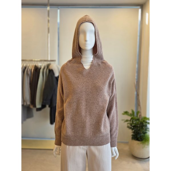 [여주점] [더 아이잗] 여성 울 후드넥 풀오버 니트 (IRBA1PO081)