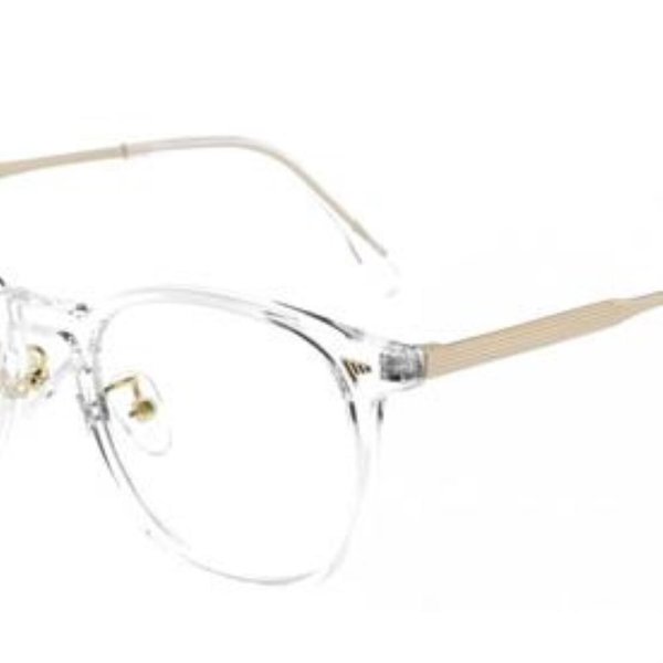 [옷자락] 남녀공용 베이직 라운드 투톤 다리컬러 안경테