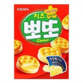 크라운 뽀또치즈타르트 161g x12