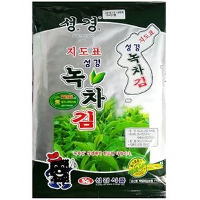 전장김 조미 성경 녹차 30g X20개 조미김 구은김 식당 (W40FDCA)