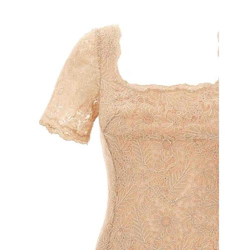 에르마노 설비노 스커트 D462Q398OEX41314 Nude Neutrals
