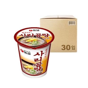  [농심] 사리곰탕컵 61g x 30개