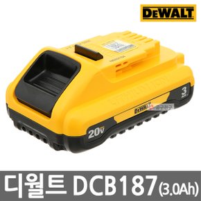 DCB187 리튬이온 20V MAX 3.0Ah Li-ion 18V