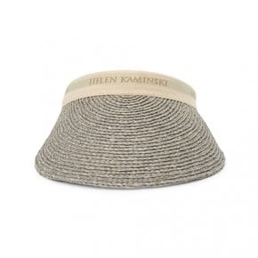 비앙카 여성 바이저 HAT50265 ECLIPSE MELANGE NATURAL LOGO