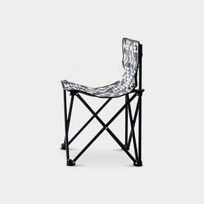 캠폴 캠핑 접이식의자 일반형 블랙패턴