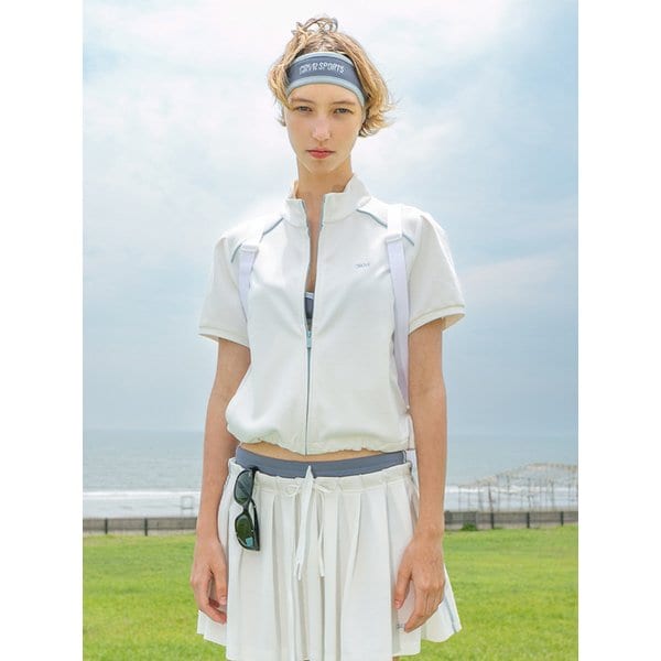 25HS MIST ZIP-UP JUMPER (IVORY)