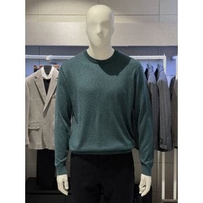 남자 울혼방 민트 라운드넥 남성 스웨터 기본 비지니스 니트 티셔츠
