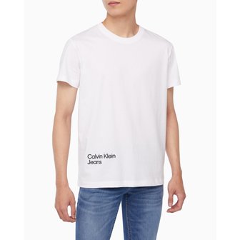 Calvin Klein Jeans [파주점] [캘빈클라인진]CK진남성 컬러드 어드레스 반팔 티셔츠(J323314)