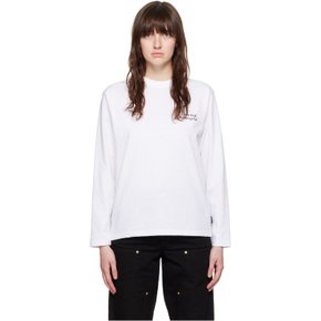 화이트 스노우 피크 캠핑 클럽 티셔츠 TS-24SU006 White