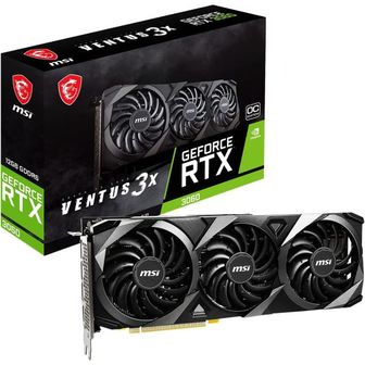  영국 MSI 그래픽카드0108 GeForce RTX 3060 VENTUS 3X 12G OC Gaming Graphics Card 12GB GDDR6