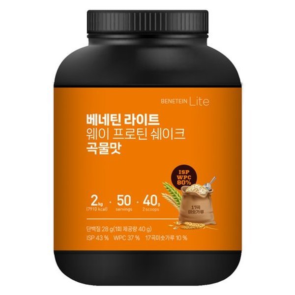 베네틴 라이트 웨이 프로틴 쉐이크 곡물맛 2kg