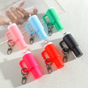 립밤 보관 미니 텀블러 키링 6컬러 휴대용 귀여운 키홀더