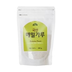 국산 메밀가루 200g