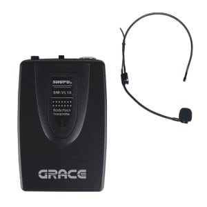  GRACE EG210용 무선 벨트팩 헤드셋 마이크 PT-600