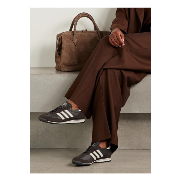 Sl 72 Og 스웨이드 가죽 스니커즈 초콜릿 46376663162987884