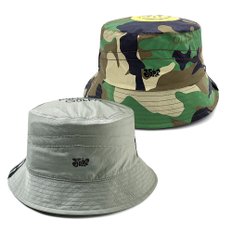 2022 S/S YORF REVERSIBLE BUCKET HAT LIGHT KHAKI 리버시블 버킷햇 연카키