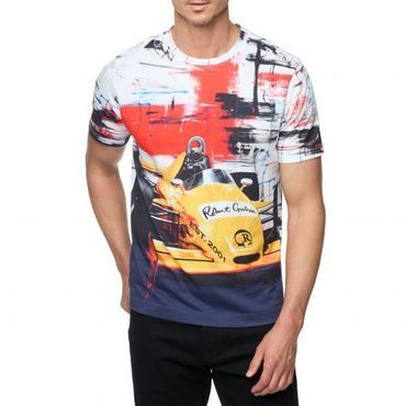 이스퀘어 5116839 Robert Graham Fast Lane Cotton Graphic T-Shirt