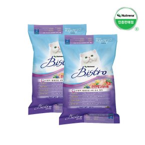 비스트로 고양이사료 올라이프 전연령용 6KG 2개