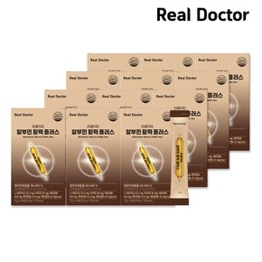 리얼닥터 알부민 활력플러스 마시는 고함량 난백 비타민B군 3종 14포, 12개